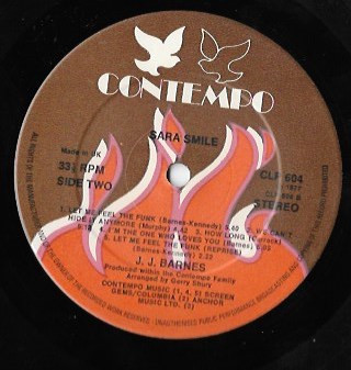 J. J. Barnes - Sara Smile | Contempo (CLP 604) - 2 J. J. Barnes - Sara Smile | Contempo (CLP 604) - 2