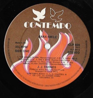 J. J. Barnes - Sara Smile | Contempo (CLP 604) - 3 J. J. Barnes - Sara Smile | Contempo (CLP 604) - 3