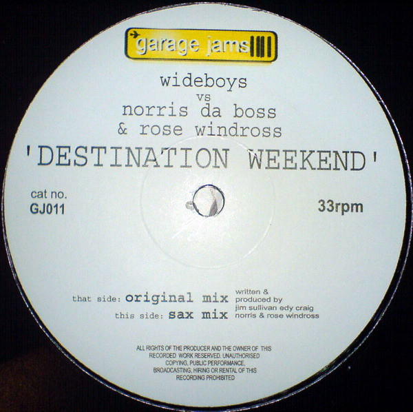 The Wideboys vs. Norris Windross & Rose Windross - Destination Weekend | Garage Jams (GJ011)