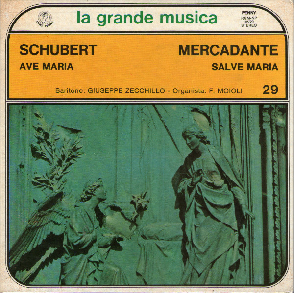 Franz Schubert / Giuseppe Saverio Mercadante - Ave Maria / Salve Maria | Penny (RGM-NP 02729)