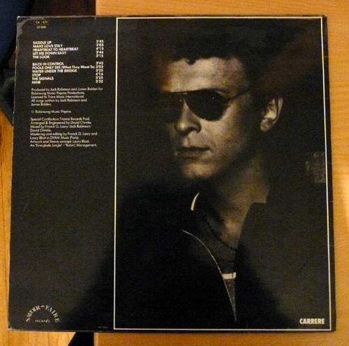 David Christie - Back In Control | Carrere (67.899) - 2