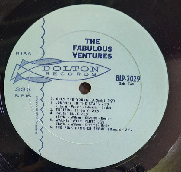 The Ventures - The Fabulous Ventures [Vinyl] | Dolton Records (BLP-2029) - 4