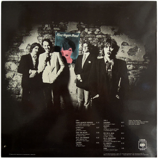 Nina Hagen Band - Nina Hagen Band | CBS (S 83136) - 2