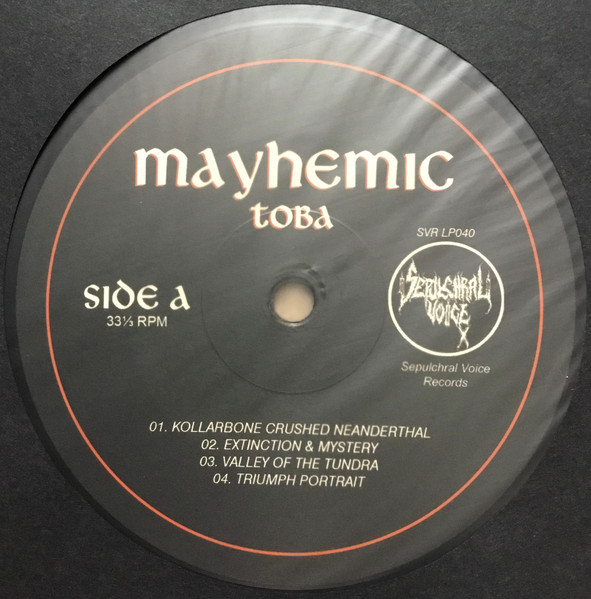 Mayhemic - Toba | Sepulchral Voice Records (SVR LP040) - 4 Mayhemic - Toba | Sepulchral Voice Records (SVR LP040) - 4