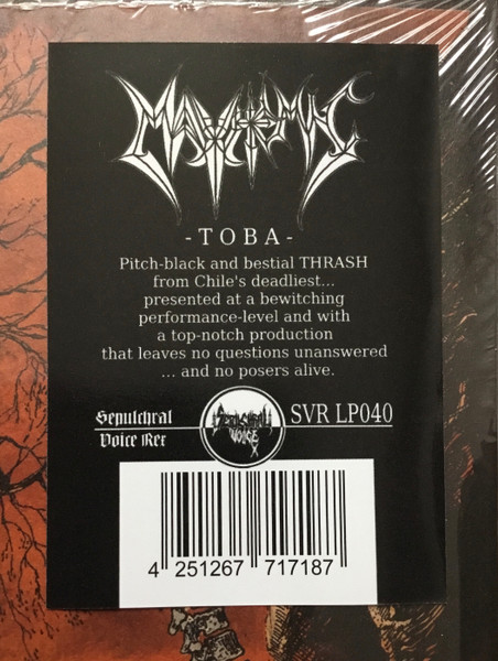 Mayhemic - Toba | Sepulchral Voice Records (SVR LP040) - 2 Mayhemic - Toba | Sepulchral Voice Records (SVR LP040) - 2