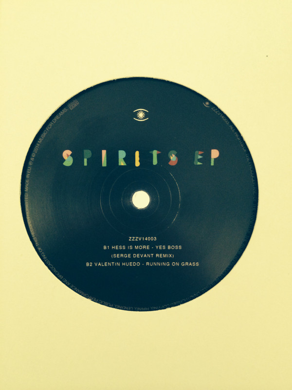 James Moor , Hess Is More , Valentín Huedo - Spirits | Music For Dreams (ZZZV14003) - 2