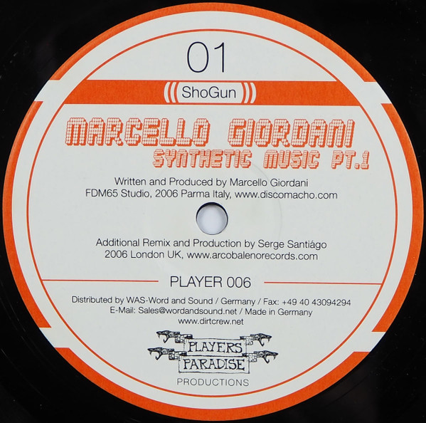 Marcello Giordani - Synthetic Music Pt.1 | Players Paradise (PLAYER 006) - 3 Marcello Giordani - Synthetic Music Pt.1 | Players Paradise (PLAYER 006) - 3