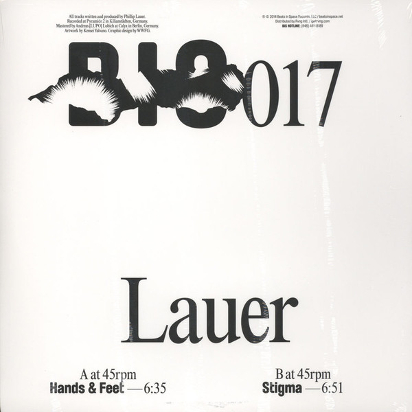 Phillip Lauer - Hands & Feet | Beats In Space Records (BIS017) - 2 Phillip Lauer - Hands & Feet | Beats In Space Records (BIS017) - 2