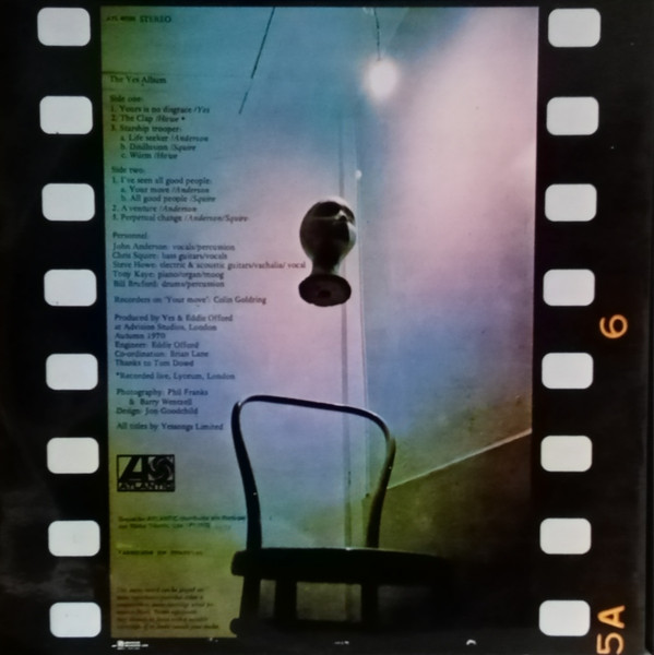 Yes - The Yes Album | Atlantic (ATL 40106) - 2