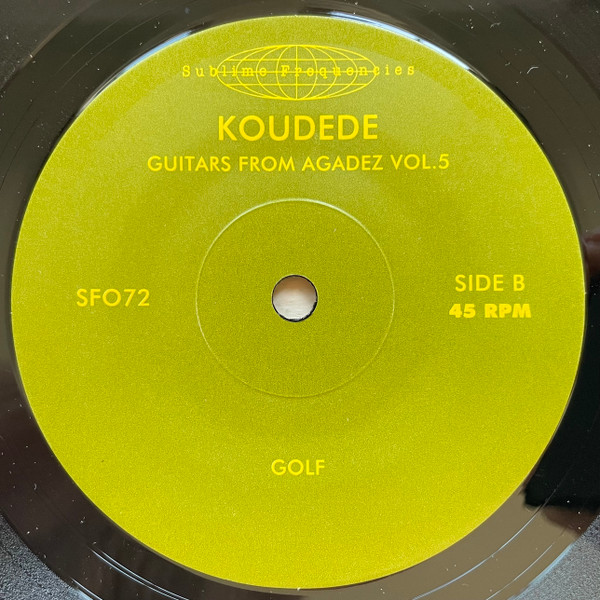 Koudede - Guitars From Agadez Vol. 5 | Sublime Frequencies (SF072) - 4