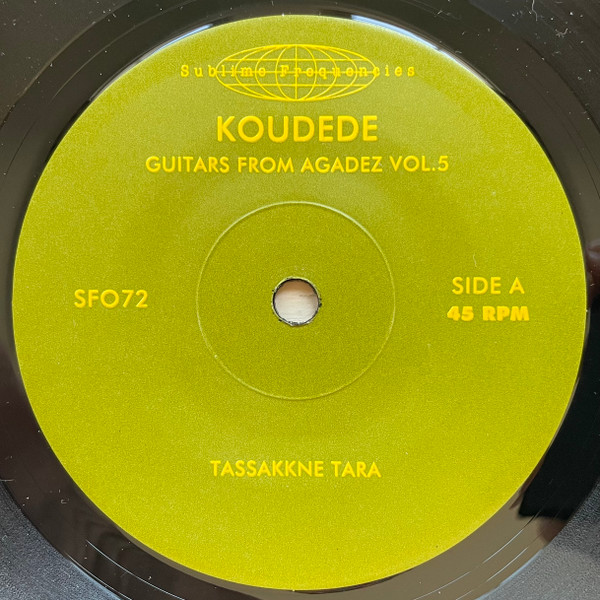 Koudede - Guitars From Agadez Vol. 5 | Sublime Frequencies (SF072) - 3
