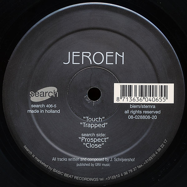 Jeroen Schrijvershof - Touch | Search (search 406-5)