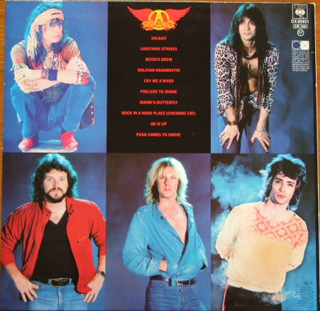 Aerosmith - Rock In A Hard Place | CBS (CBS CX 85931) - 2