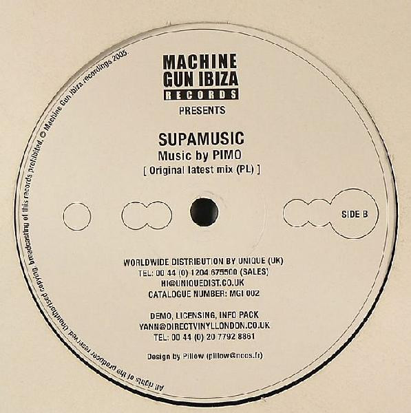 21 Grams & Pimo - Beautiful Furniture / Supamusic | Machine Gun Ibiza (MGI 002) - 2 21 Grams & Pimo - Beautiful Furniture / Supamusic | Machine Gun Ibiza (MGI 002) - 2