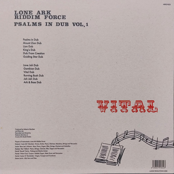 Lone Ark Riddim Force - Psalms In Dub Vol. 1 | A-Lone Productions (ARKLP-023) - 2 Lone Ark Riddim Force - Psalms In Dub Vol. 1 | A-Lone Productions (ARKLP-023) - 2