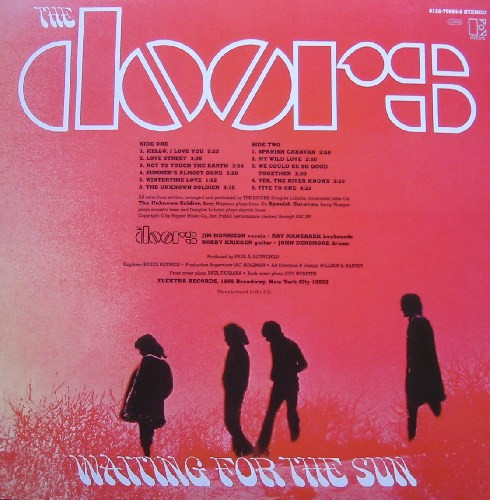 The Doors - Waiting For The Sun | Elektra (8122-79864-8) - 3