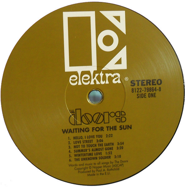 The Doors - Waiting For The Sun | Elektra (8122-79864-8) - 4
