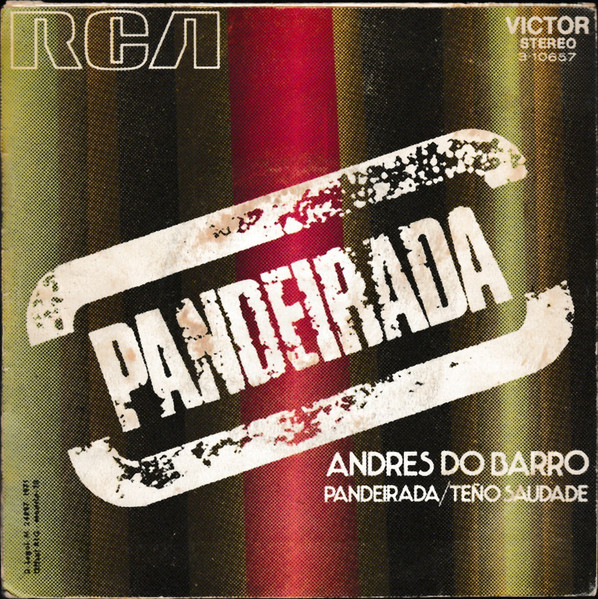 Andrés Do Barro - Pandeirada / Teño Saudade | RCA Victor (3-10657) - 2