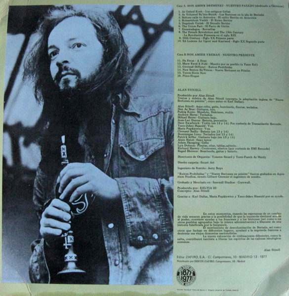 Alan Stivell - Raok Dilestra = Antes De Desembarcar | Bocaccio Records (BS-32111) - 2 Alan Stivell - Raok Dilestra = Antes De Desembarcar | Bocaccio Records (BS-32111) - 2