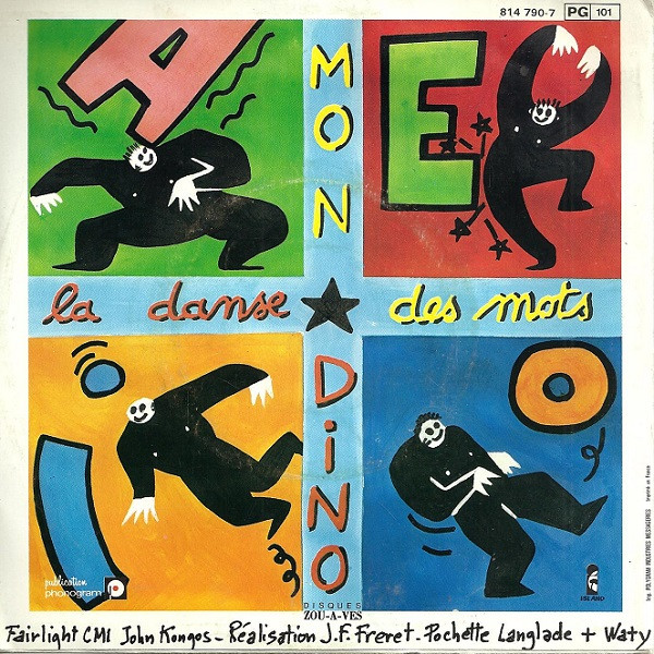 Jean-Baptiste Mondino - La Danse Des Mots | Disques Zou-A-Ves (814 790-7) - 2