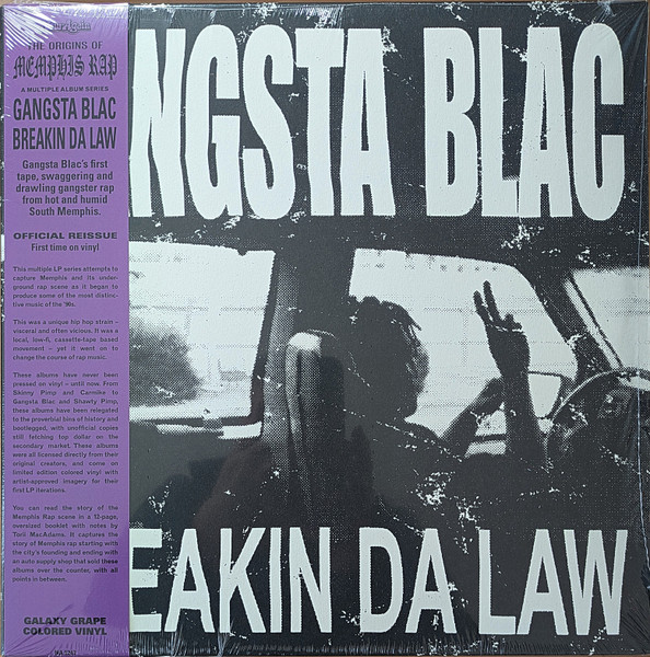 Gangsta Blac - Breakin Da Law | Now-Again Records (NA 5247)
