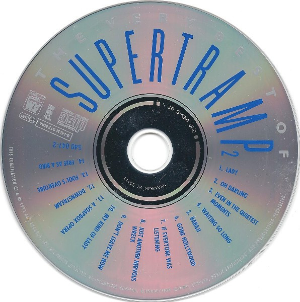 Supertramp - The Very Best Of Supertramp 2 | A&M Records (540 047-2) - 3