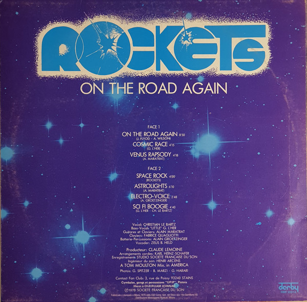 Rockets - On The Road Again | Derby (DBR 20014) - 2