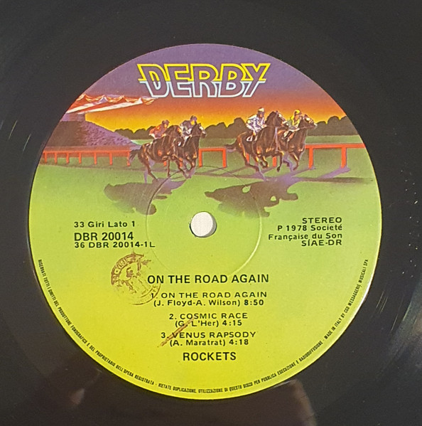 Rockets - On The Road Again | Derby (DBR 20014) - 3