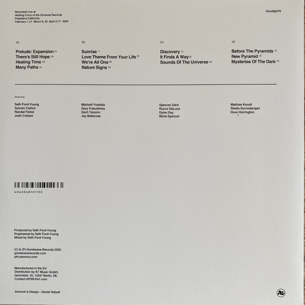 Phi-Psonics - Expanding To One | Gondwana Records (GONDLP076) - 2