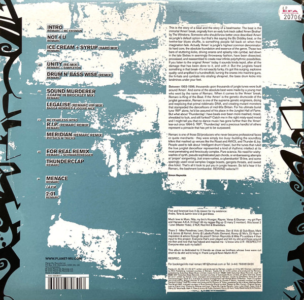 Remarc - Sound Murderer | Planet Mu (ZIQ084) - 2 Remarc - Sound Murderer | Planet Mu (ZIQ084) - 2