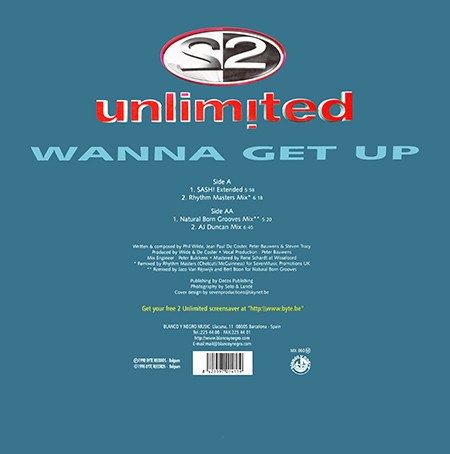 2 Unlimited - Wanna Get Up | Blanco Y Negro (MX 860) - 2 2 Unlimited - Wanna Get Up | Blanco Y Negro (MX 860) - 2