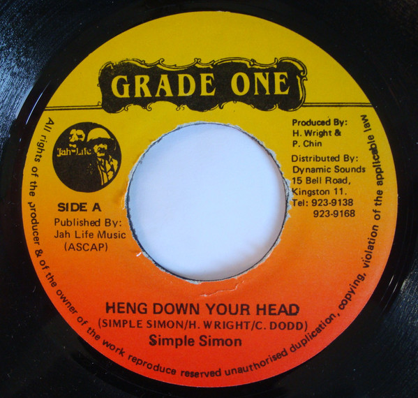 Simple Simon - Heng Down Your Head | Grade One (none) - main Simple Simon - Heng Down Your Head | Grade One (none) - main