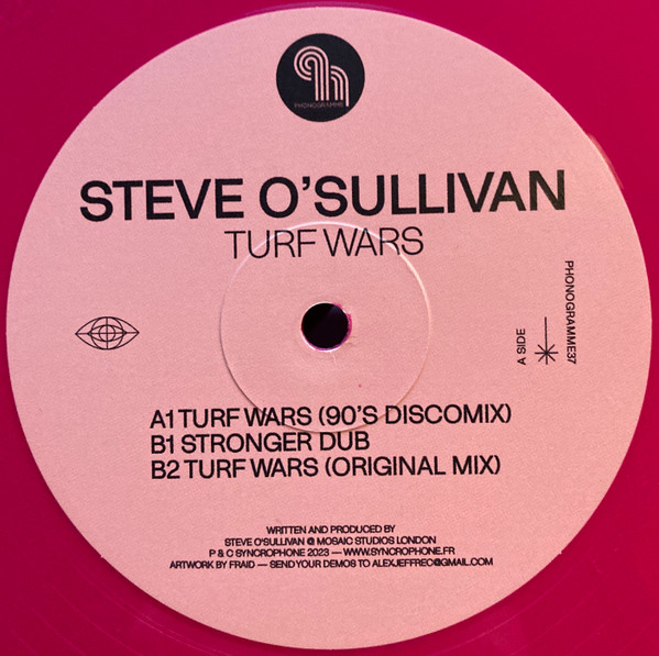 Steve O'Sullivan - Turf Wars | Phonogramme (PHONOGRAMME37)