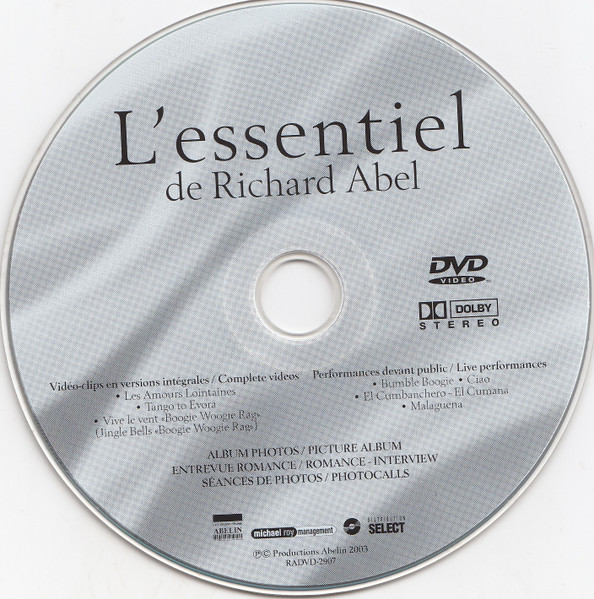 Richard Abel - L'Essentiel | Les Productions Abelin (RACD-2907) - 2