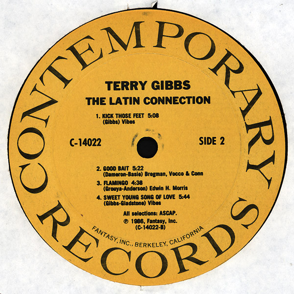 Terry Gibbs - The Latin Connection | Contemporary Records (C-14022) - 2