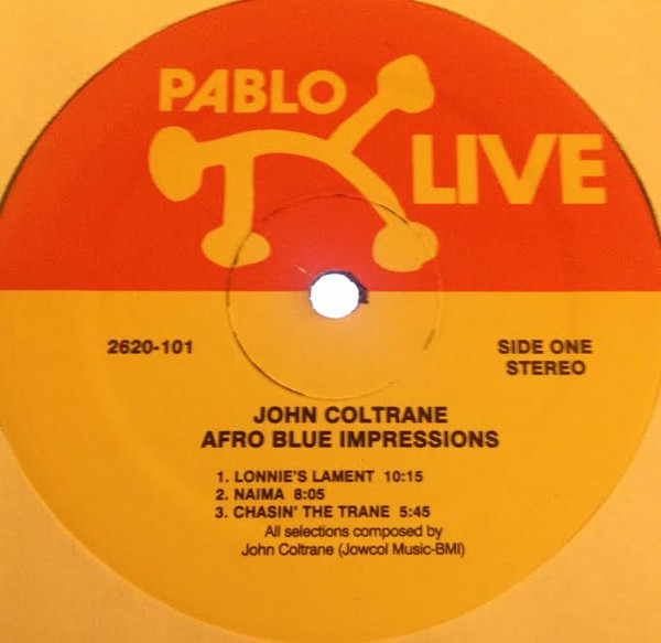 John Coltrane - Afro Blue Impressions | Pablo Records (2620-101) - main John Coltrane - Afro Blue Impressions | Pablo Records (2620-101) - main
