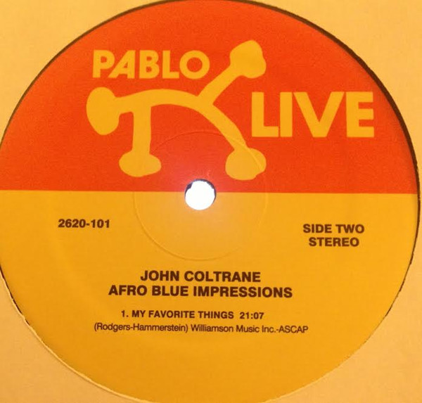 John Coltrane - Afro Blue Impressions | Pablo Records (2620-101) - 2 John Coltrane - Afro Blue Impressions | Pablo Records (2620-101) - 2