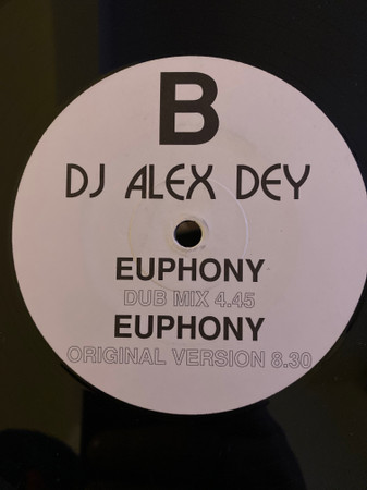 DJ Alex Dey - Euphony | Not On Label (DEY-001) - 2 DJ Alex Dey - Euphony | Not On Label (DEY-001) - 2