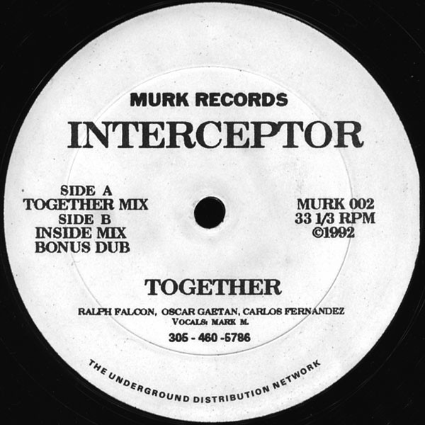Interceptor - Together | Murk Records (MURK 002)