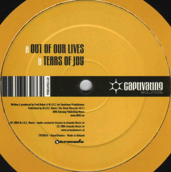 Active Sight - Out Of Our Lives / Tears Of Joy | Captivating Sounds (CVSA014) - 2 Active Sight - Out Of Our Lives / Tears Of Joy | Captivating Sounds (CVSA014) - 2