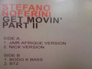 Stefano Noferini - Get Movin' Part II | No Label (NL 046) - 2 Stefano Noferini - Get Movin' Part II | No Label (NL 046) - 2