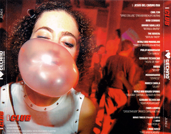 Various - I ❤ Techno³ | Dance Club (PROMO DC#037) - 2