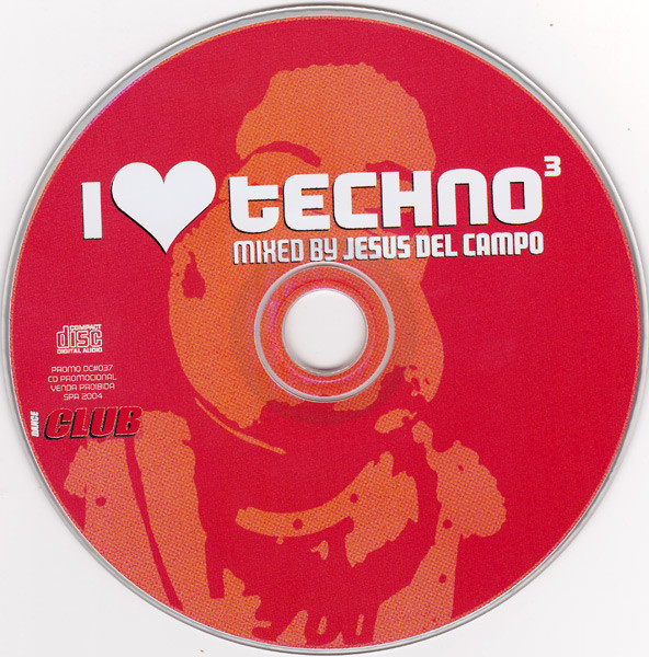 Various - I ❤ Techno³ | Dance Club (PROMO DC#037) - 3