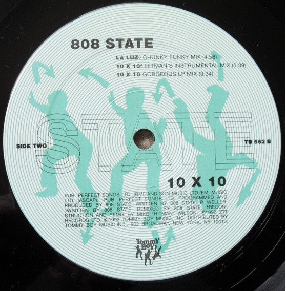 808 State - 10 x 10 | Tommy Boy (TB 562) - 4