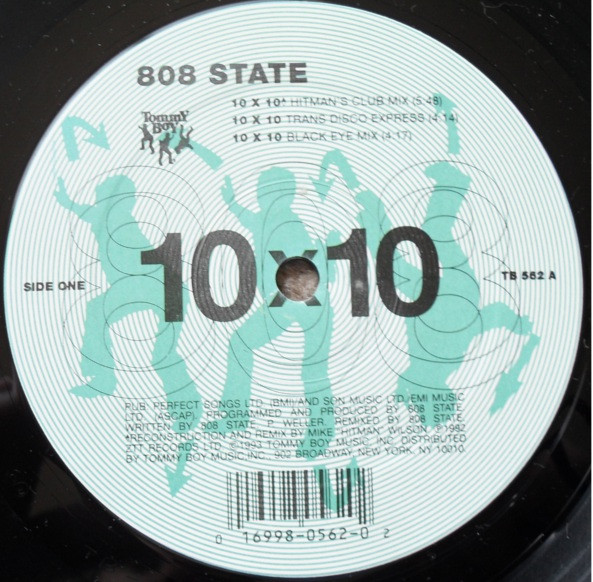 808 State - 10 x 10 | Tommy Boy (TB 562) - 3