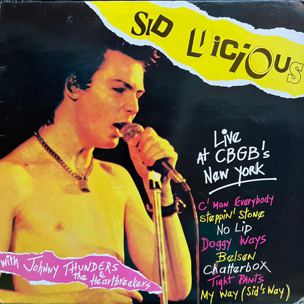 Sid Vicious - Live At CBGB's New York | Konexion (KOMA 788025) - main