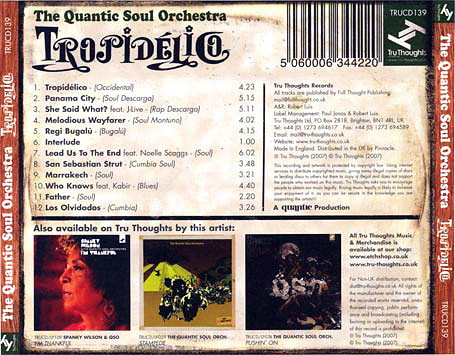 The Quantic Soul Orchestra - Tropidélico | Tru Thoughts (TRUCD139) - 4 The Quantic Soul Orchestra - Tropidélico | Tru Thoughts (TRUCD139) - 4