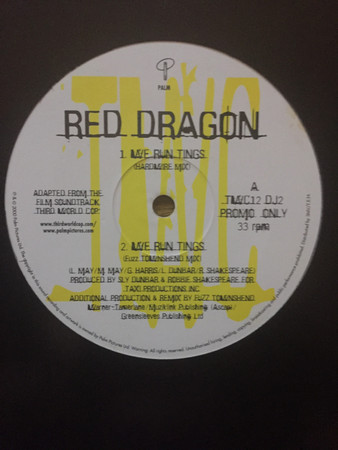 Red Dragon - We Run Tings | Palm Pictures (TWC12 DJ2)