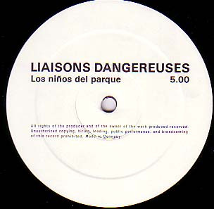 Liaisons Dangereuses - Los Niños Del Parque | Hit Thing (MS 006) - 3