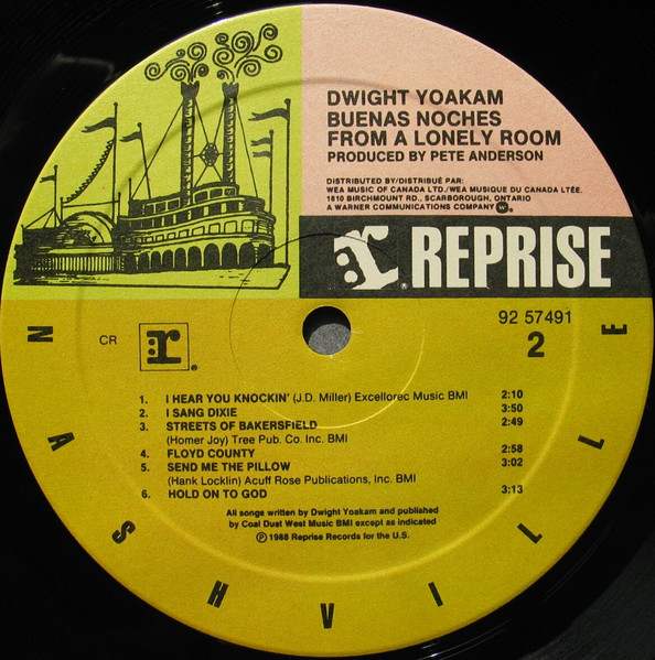 Dwight Yoakam - Buenas Noches From A Lonely Room | Reprise Records (92 57491) - 4